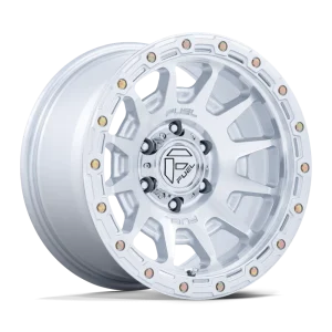 Fuel – FORTRESS – Silver – 17″x8.5″ 0mm – Summer Wheels – FC884SD17856800